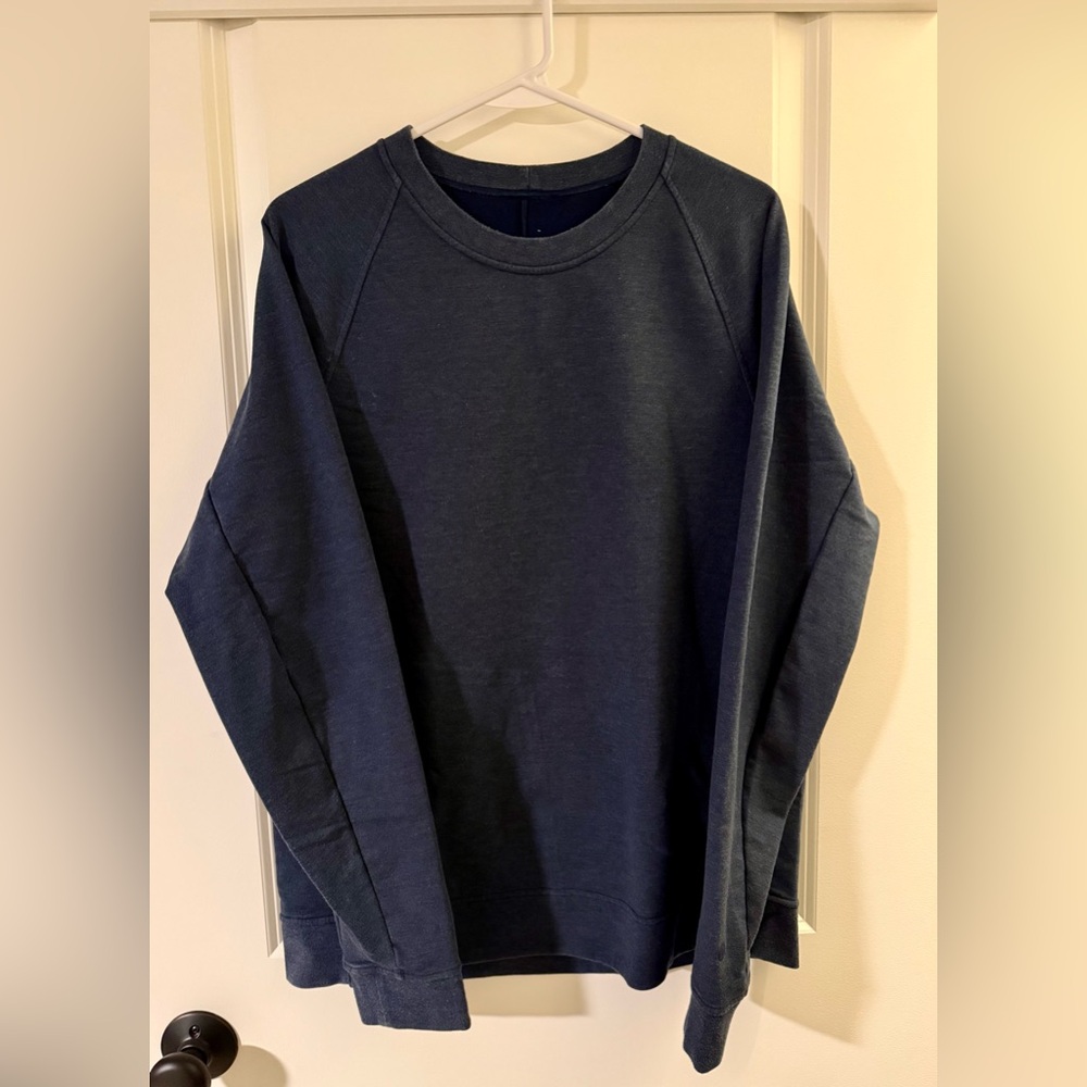 lululemon athletica Men's Navy Crewneck Sweater